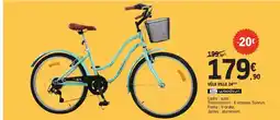 E.Leclerc Woodsun vélo ville 24 offre