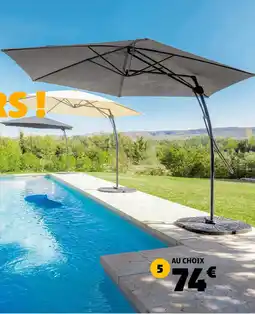 GiFi Parasol déporté malaga offre