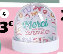 GiFi Boule à neige personnalisable offre