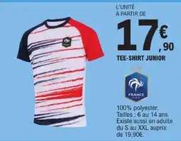E.Leclerc Tee-shirt junior offre