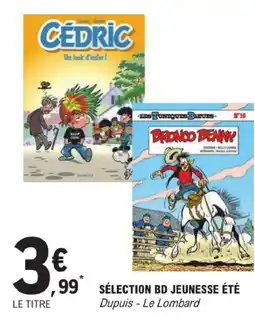 E.Leclerc Sélection bd jeunesse éte offre