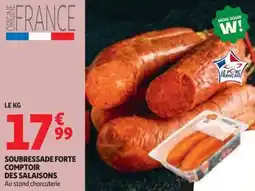 Auchan Soubressade forte comptoir des salaisons offre