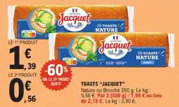 E.Leclerc Jaquet toasts offre