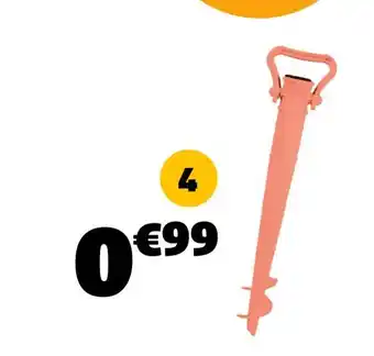 GiFi Pied de parasol de plage offre