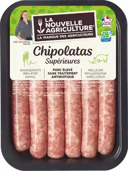 Auchan Supermarché La nouvelle agriculture 6 chipolatas la nouvelle agriculture offre