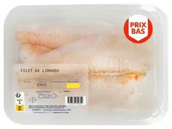 Auchan Supermarché Sans marque filet de limande offre