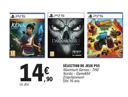 E.Leclerc Sélection de jeux ps5 offre