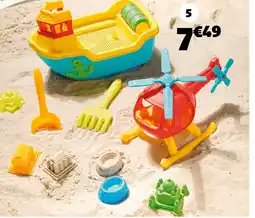 GiFi 7 jouets de plage offre