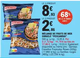 E.Leclerc Pescanova melange de fruits de mer surgelé offre