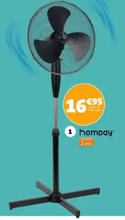 GiFi Homday ventilateur offre