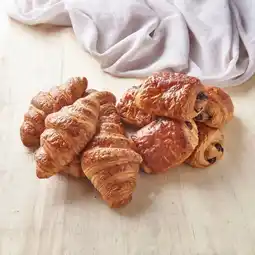 Auchan Supermarché Sans marque 5 croissants + 5 pains au chocolat pur beurre offre