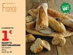 Auchan Baguette méditerranéenne offre
