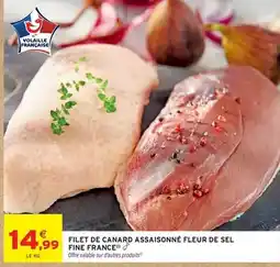 Intermarché Express Canard - filet de assaisonné fleur de sel fine france offre