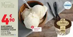 Auchan Glace vanille de madagascar maison de la glace offre