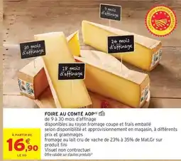 Intermarché Express Fini - foire au comte aop offre