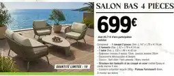 E.Leclerc Dim - salon bas 4 pieces offre