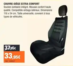 Autobacs Tous - couvre-siège extra confort offre