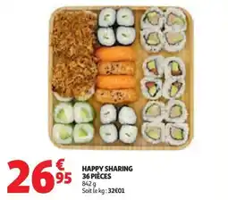 Auchan Happy sharing 36 pieces offre