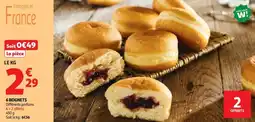 Auchan 6 beignets offre
