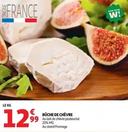 Auchan Bûche de chèvre offre