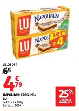 Auchan Napolitain l'original lu offre