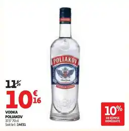 Auchan Vodka poliakov offre