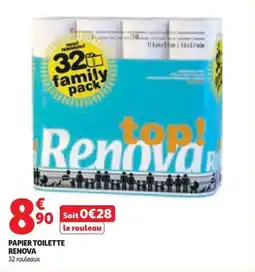 Auchan Papier toilette renova offre