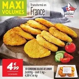 Netto 10 cordons bleus de dinde offre