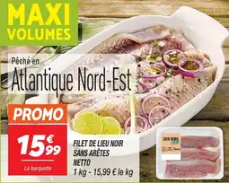 Netto Filet de lieu noir sans arêtes netto offre