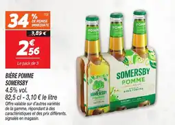 Netto Bière pomme somersby offre