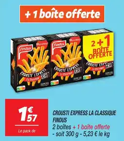 Netto Crousti express la classique findus offre