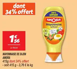 Netto Mayonnaise de dijon amora offre