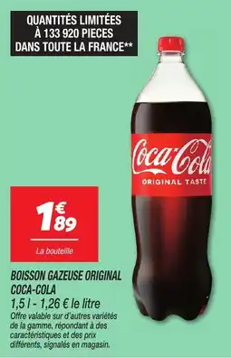 Netto Boisson gazeuse original coca-cola offre
