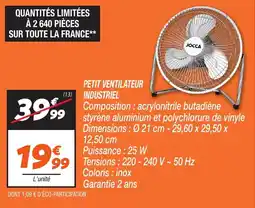 Netto Petit ventilateur industriel offre
