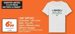 Netto T-shirt super papa offre