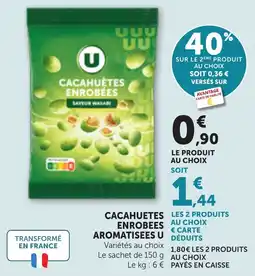 Bi1 Cacahuetes enrobees aromatisees u offre