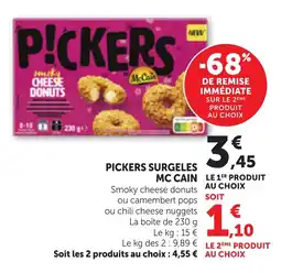 Bi1 Pickers surgeles mc cain offre