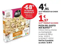Bi1 Pizza del gusto mix buffet offre