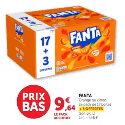 Bi1 Fanta offre