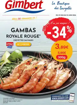 Gel 2000 Crevettes sauvages offre