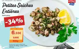 Gel 2000 Petites Seiches Entières offre