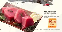 Gel 2000 4 STEAKS DE THON offre