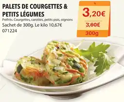 Gel 2000 PALETS DE COURGETTES & PETITS LÉGUMES offre