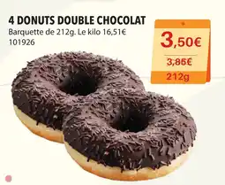Gel 2000 4 DONUTS DOUBLE CHOCOLAT offre