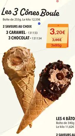Gel 2000 Les 3 Cônes Boule offre