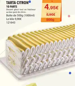 Gel 2000 TARTA CITRON offre