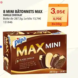 Gel 2000 8 MINI BÂTONNETS MAX offre
