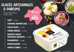 Gel 2000 GLACES ARTISANALES 8 PARFUMS offre