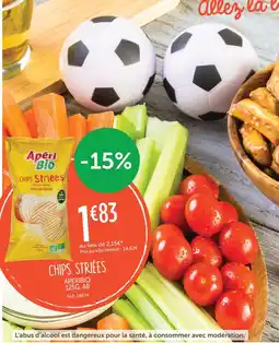 L'Eau Vive CHIPS STRIÉES offre