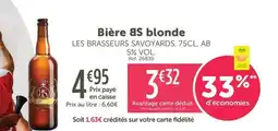 L'Eau Vive Bière ЯS blonde offre